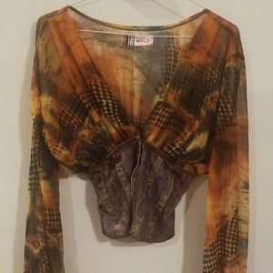 SOLO ANIMAL blouse